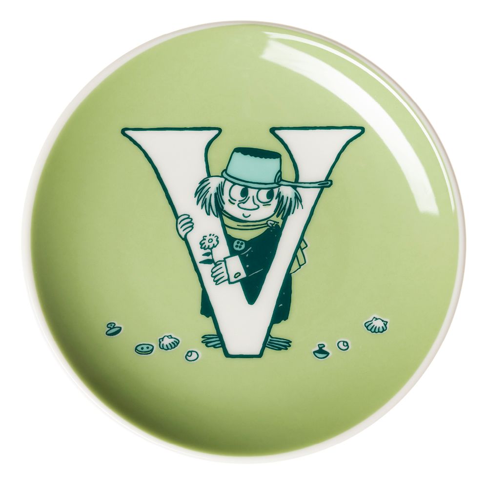 Moomin ABC Mini Plate V - The Official Moomin Shop