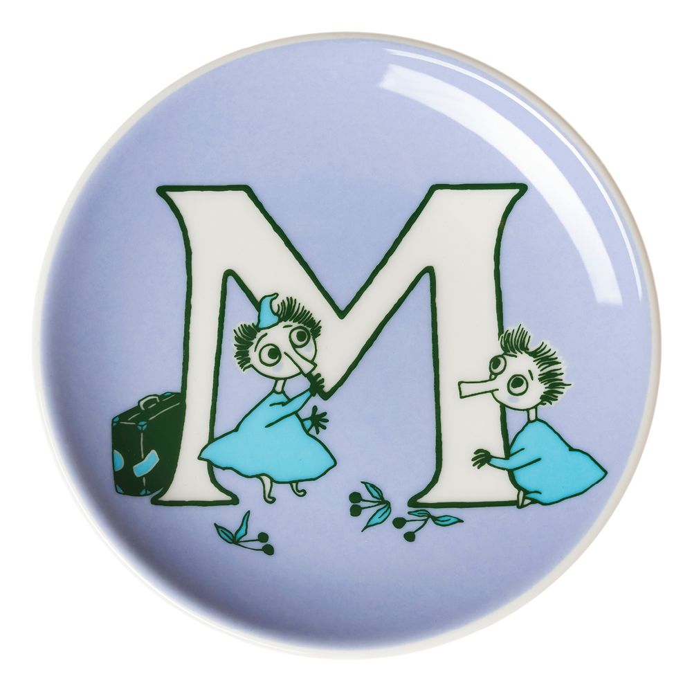 Moomin ABC Mini Plate M - The Official Moomin Shop