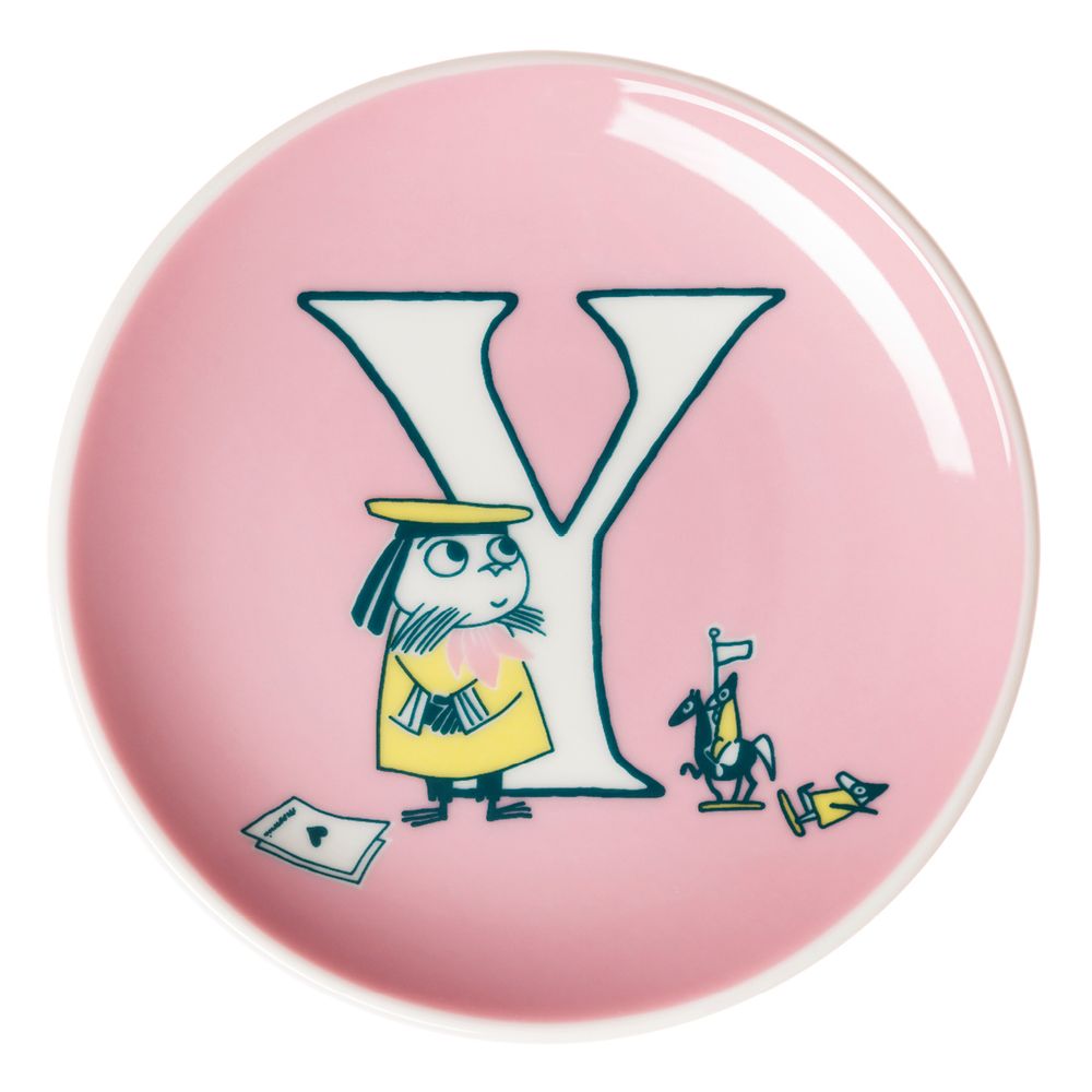 Moomin ABC Mini Plate Y - The Official Moomin Shop