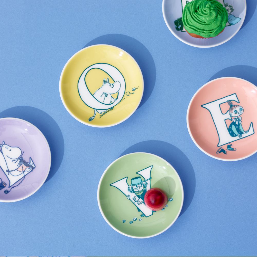 Moomin ABC Mini Plate Y - The Official Moomin Shop