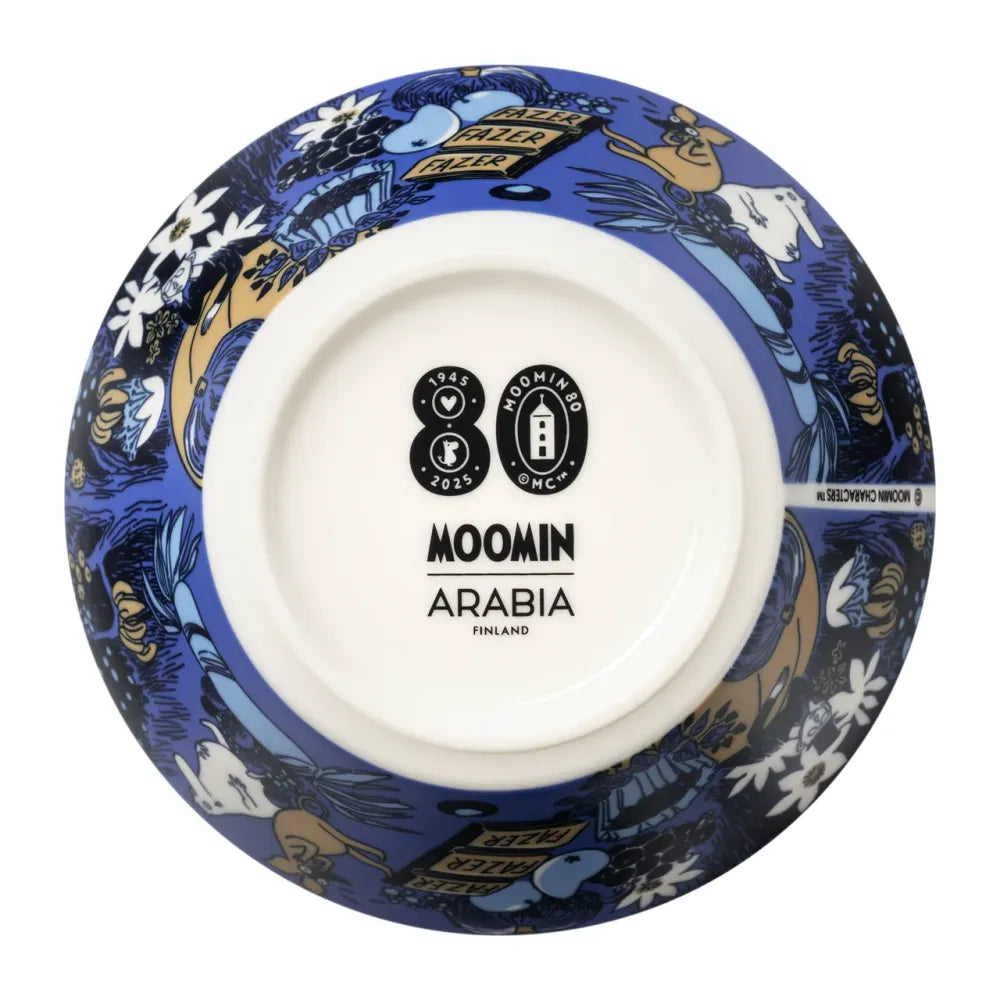 Moomin 80 Anniversary Bowl & Chocolate