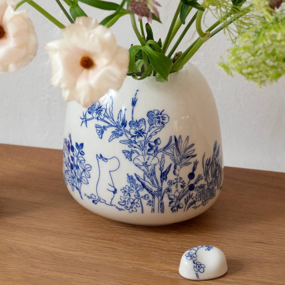 Moomin Haru Vase 15x14cm - The Official Moomin Shop