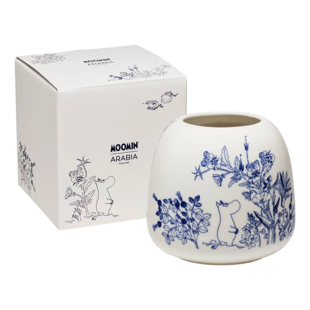 Moomin Haru Vase 155x140mm - The Official Moomin Shop