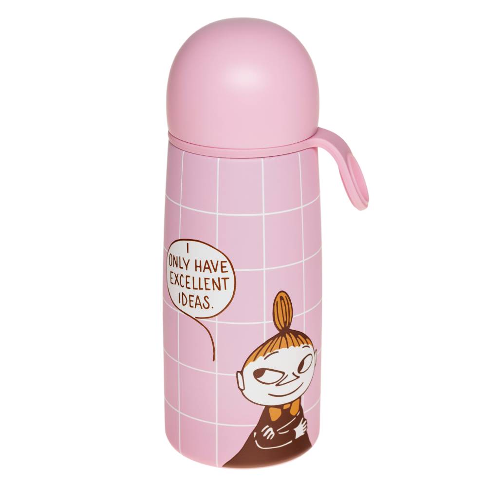 Little My Thermal Bottle 0.45L Pink - The Official Moomin Shop