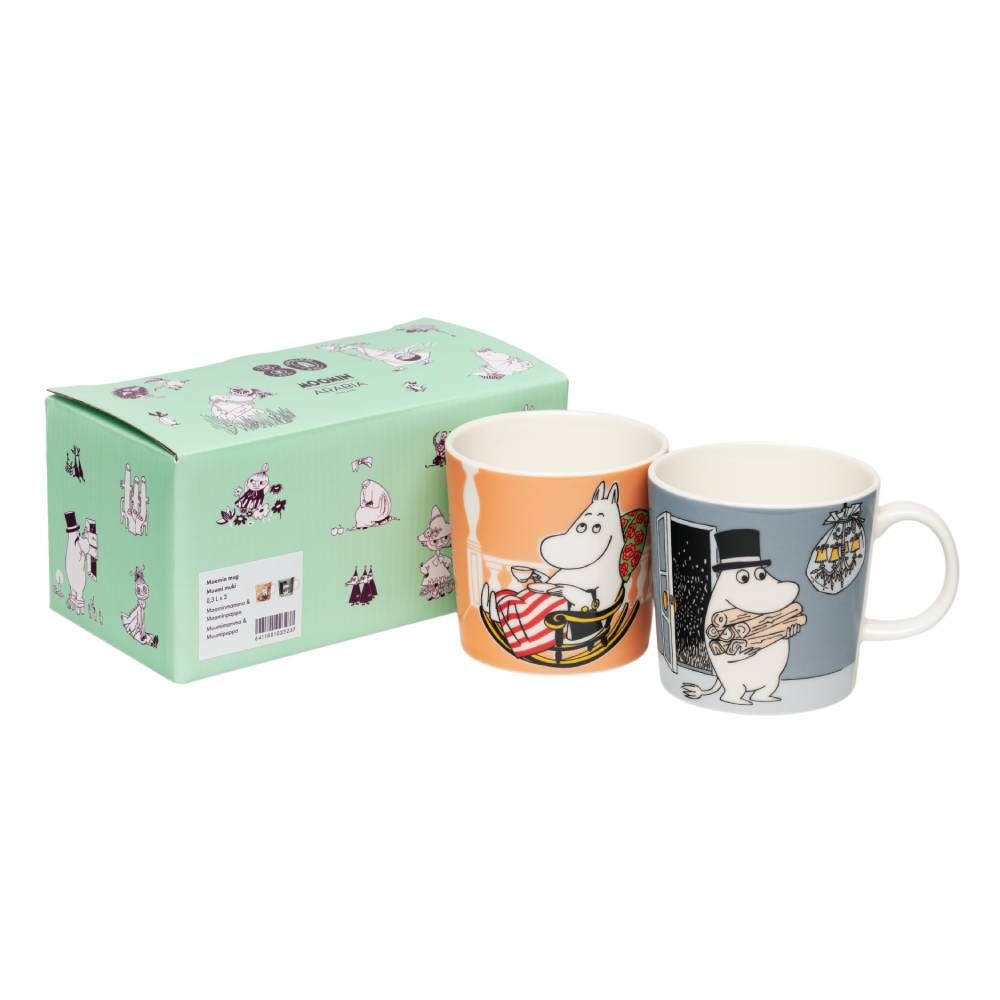 Moominmamma & Moominpappa 80 Mug 0.3L - The Official Moomin Shop