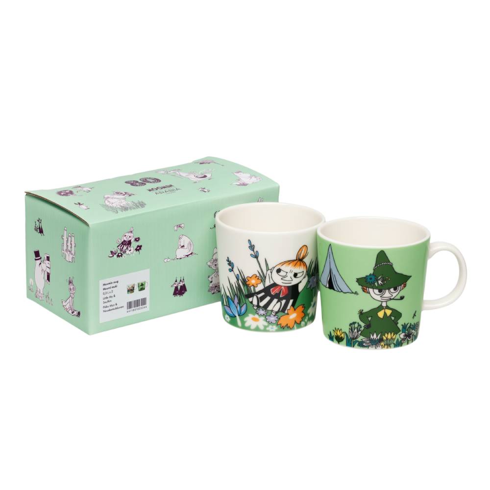 Little My & Snufkin 80 Mug 0.3L - The Official Moomin Shop