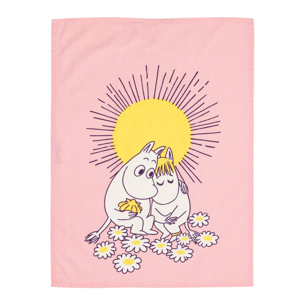 Moomin Sweethearts Kitchen Towel 50x70cm 2-set - The Official Moomin Shop