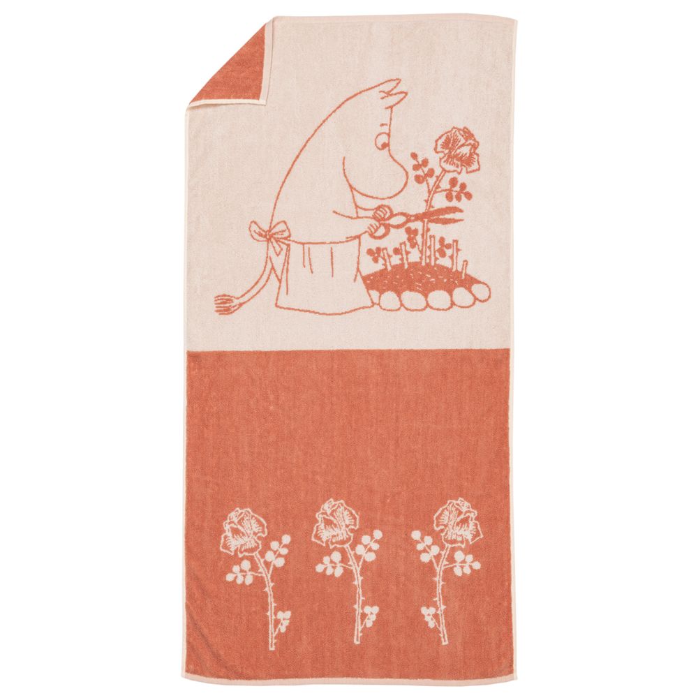 Moominmamma Bath Towel 70x140 Beige - The Official Moomin Shop