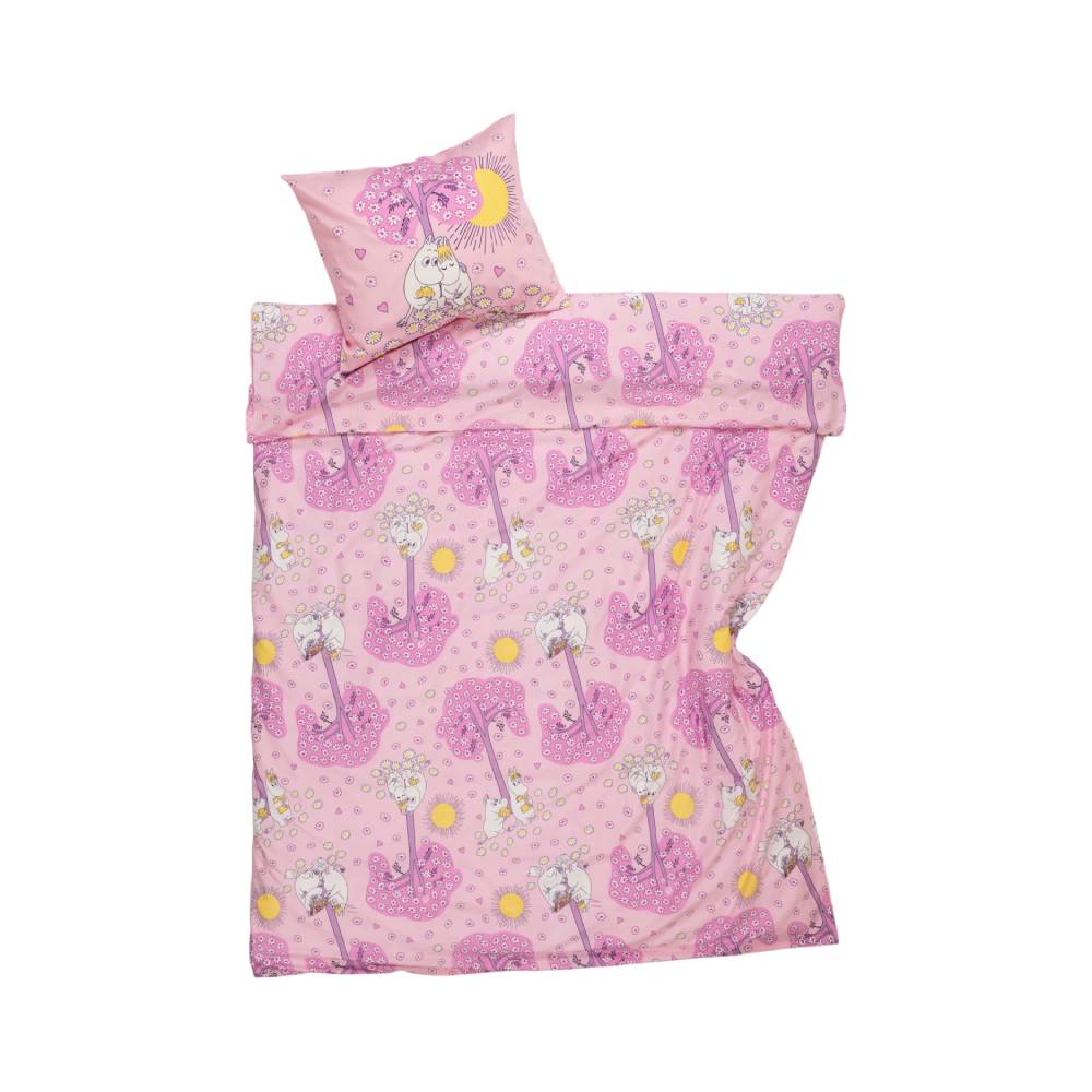 Moomin Sweethearts Bedset 150x210 - The Official Moomin Shop