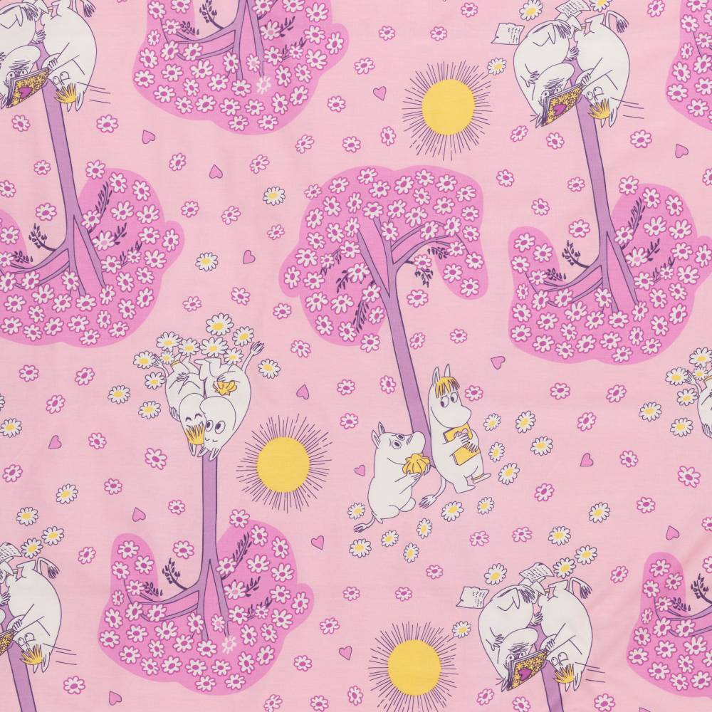 Moomin Sweethearts Bedset 150x210 - The Official Moomin Shop