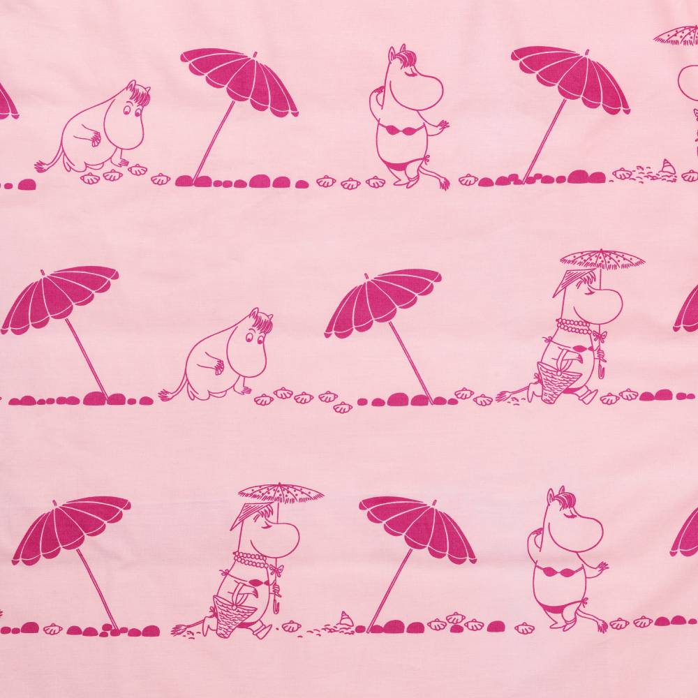 Moomin Gorgeous Pillow Case Pink - The Official Moomin Shop