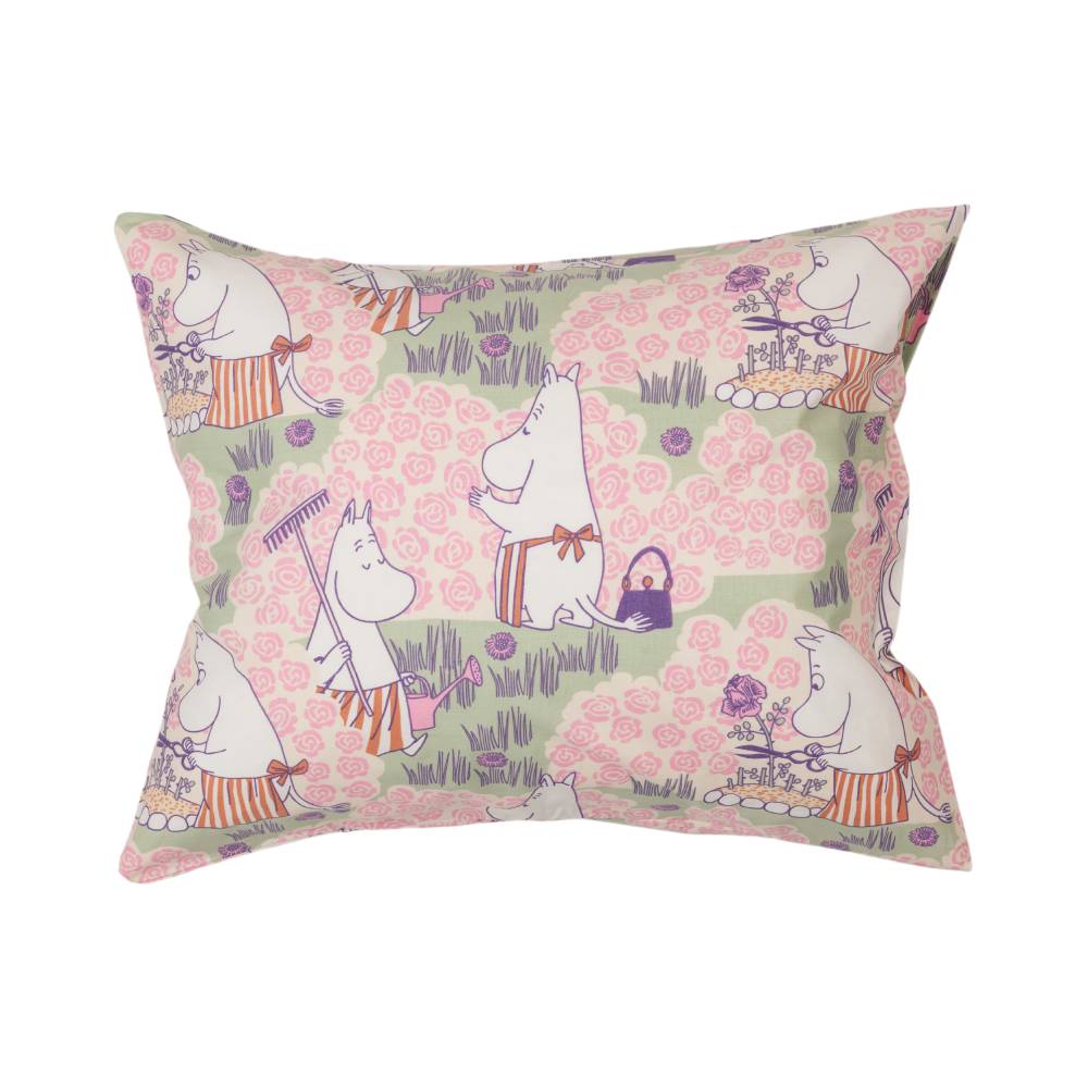 Moomin Rose Garden Pillow Case - The Official Moomin Shop