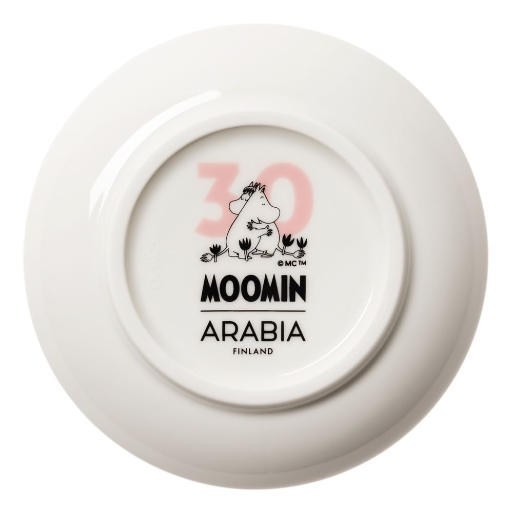 Moomin Love 30 Mini Plate 10.5cm Box Pink - The Official Moomin Shop