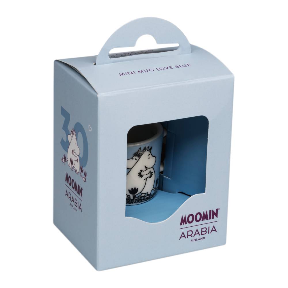 Moomin Love 30 Mini Mug Blue Box - The Official Moomin Shop