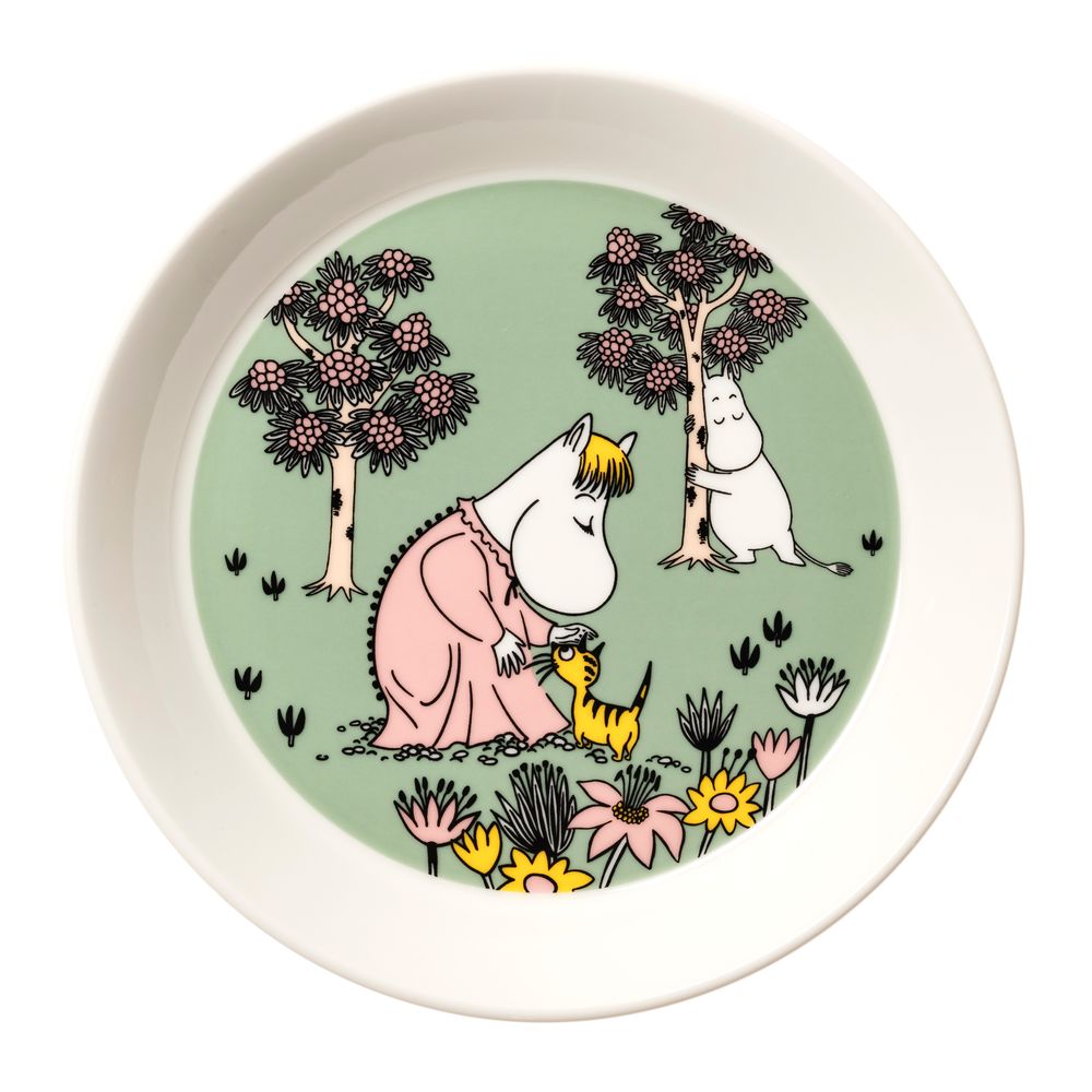 Moomin Loving Care Plate 19cm - The Official Moomin Shop