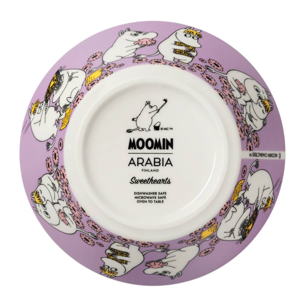 Moomin Sweethearts Bowl 15cm - The Official Moomin Shop