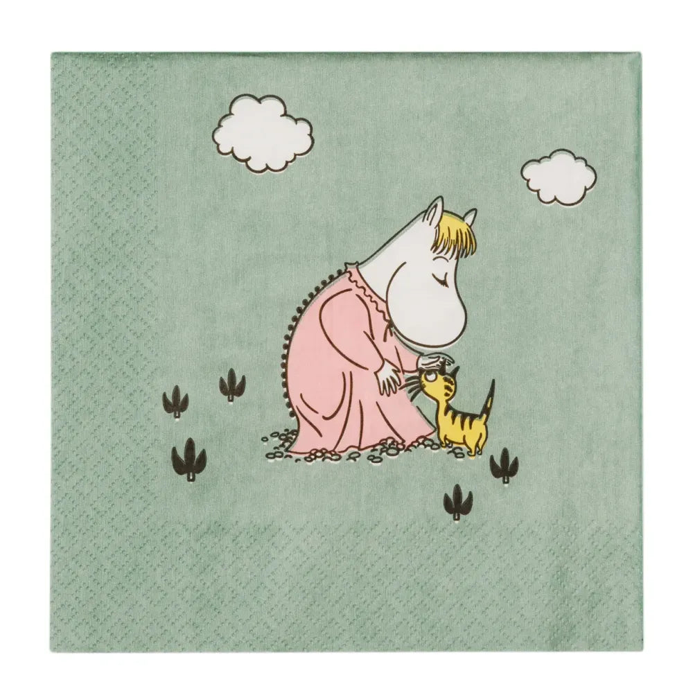 Moomin Loving Care Napkin 33cm - The Official Moomin Shop