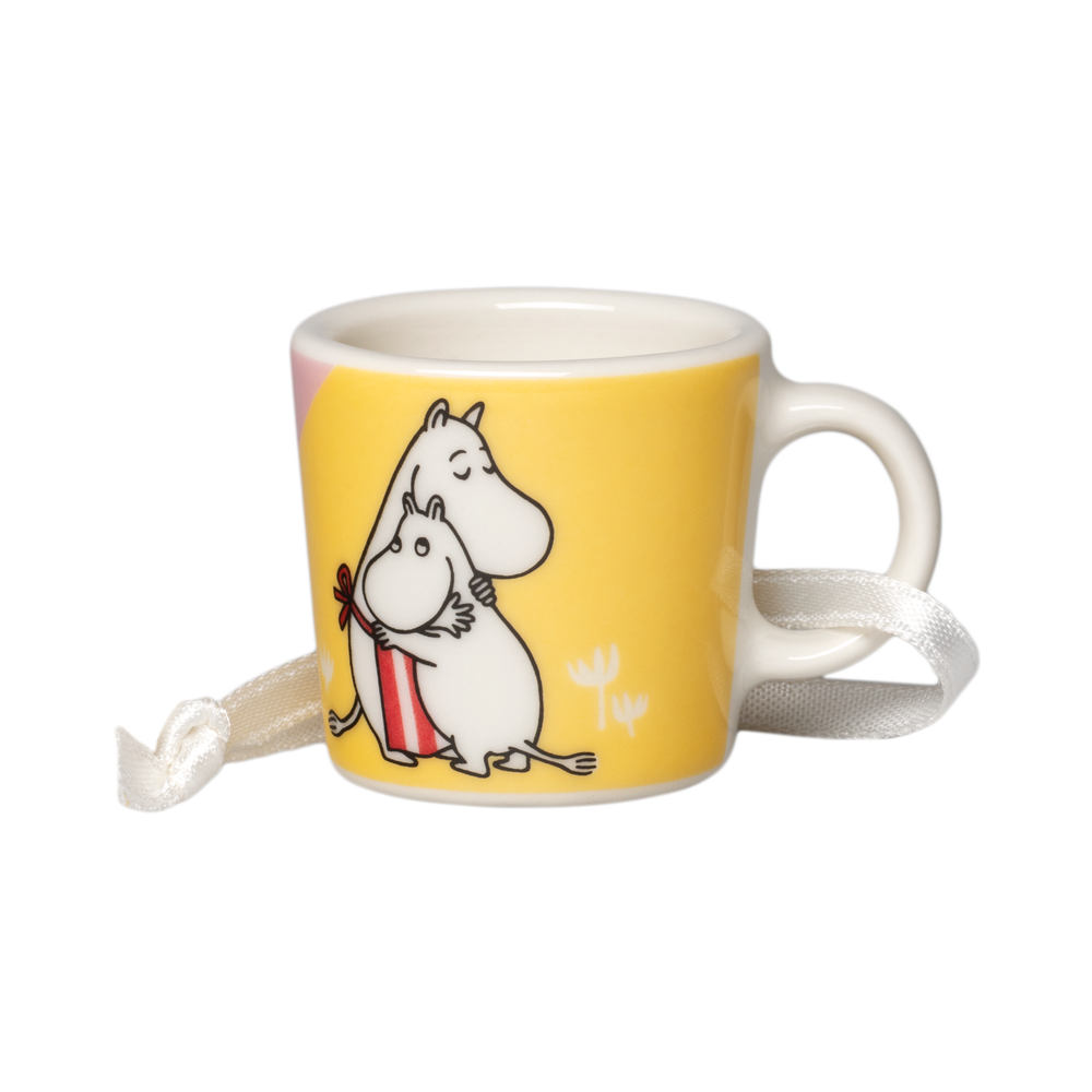 Moomin Family Time Mini Mug Yellow - The Official Moomin Shop