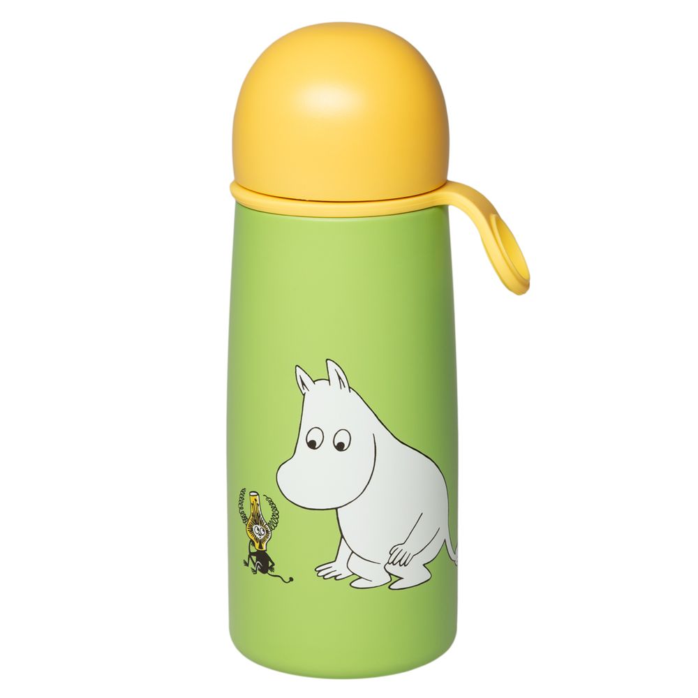 Moomintroll Thermos Bottle 0.45L Green - The Official Moomin Shop