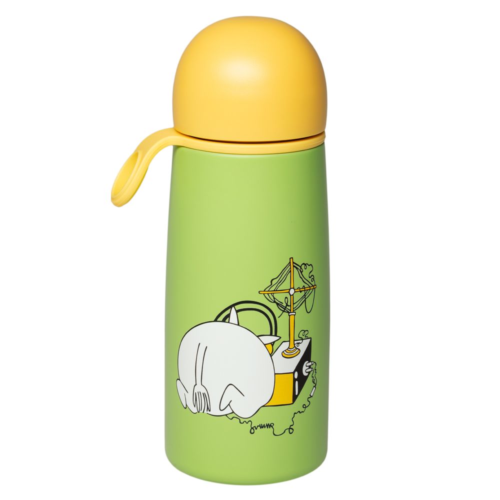 Moomintroll Thermos Bottle 0.45L Green - The Official Moomin Shop