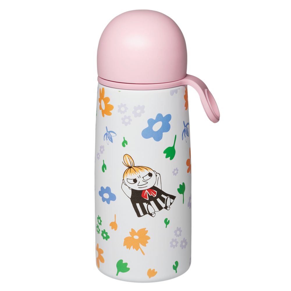 Little My Thermal Bottle 0.45L White - The Official Moomin Shop