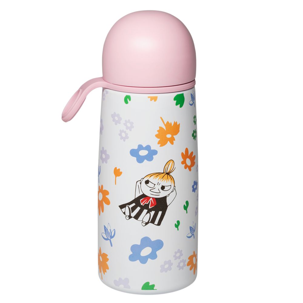 Little My Thermal Bottle 0.45L White - The Official Moomin Shop