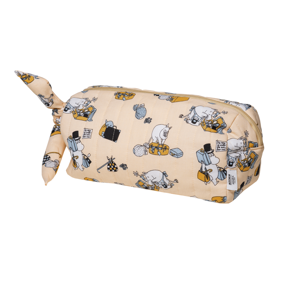 Moomin Holiday Rush Toiletry Bag Round - The Official Moomin Shop