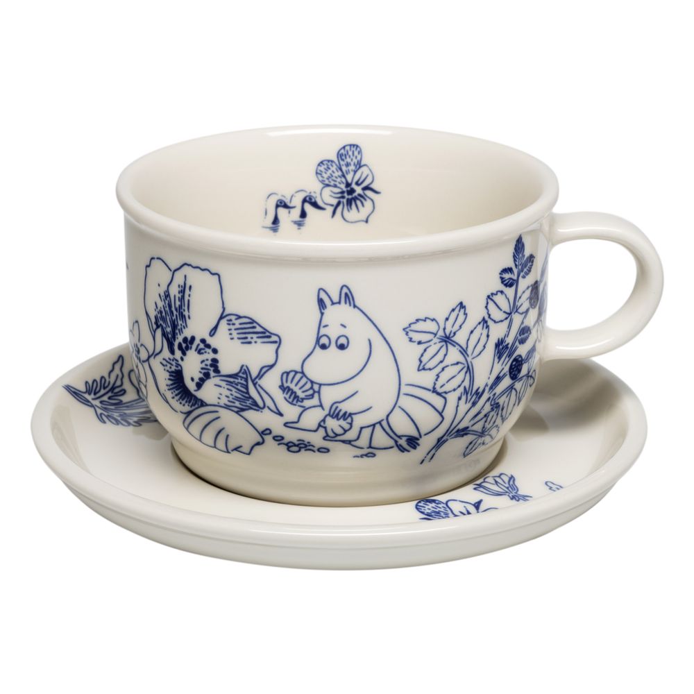 Moomin Haru Cup & Saucer Set - The Official Moomin Shop