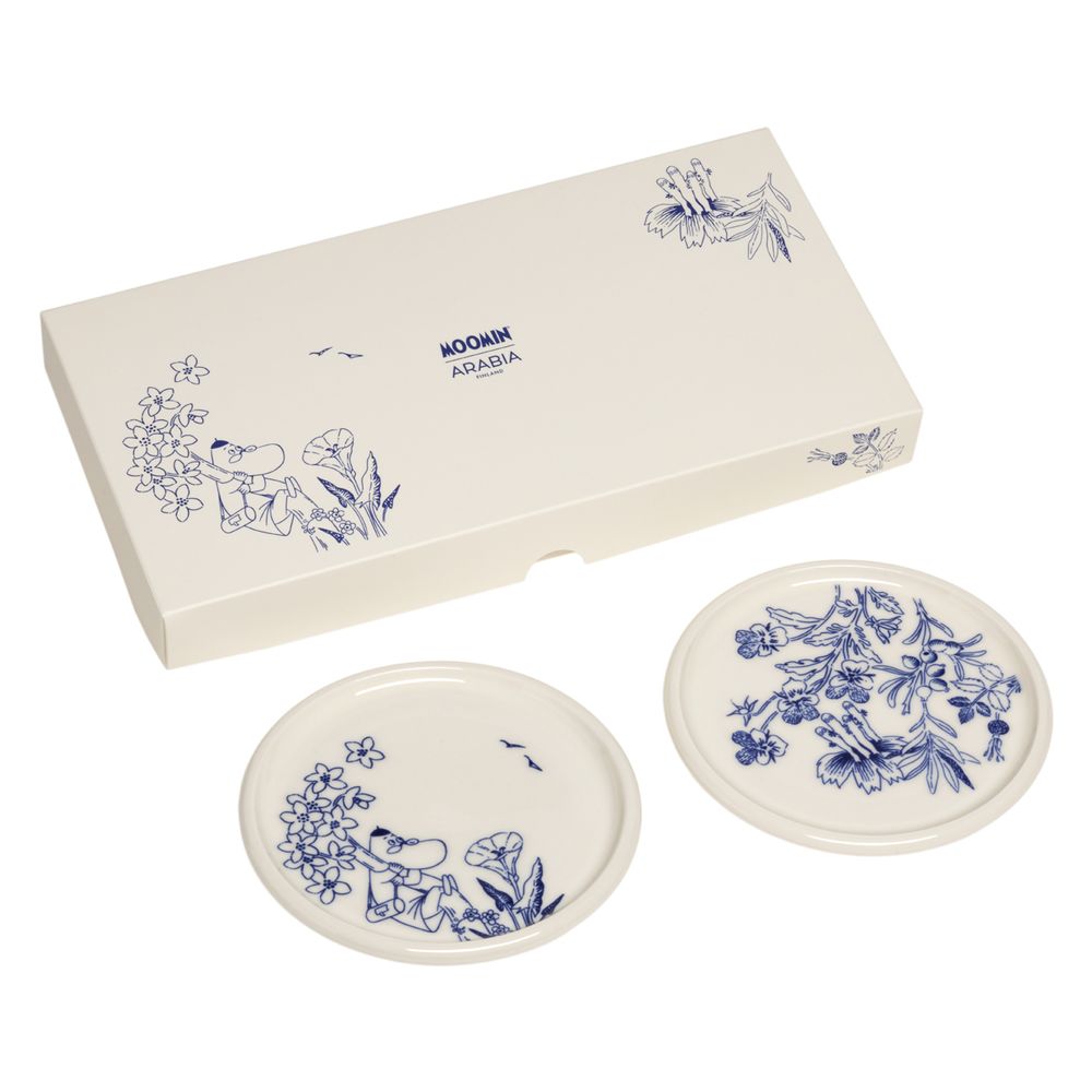 Moomin Haru Mini Plate 12cm 2set - The Official Moomin Shop