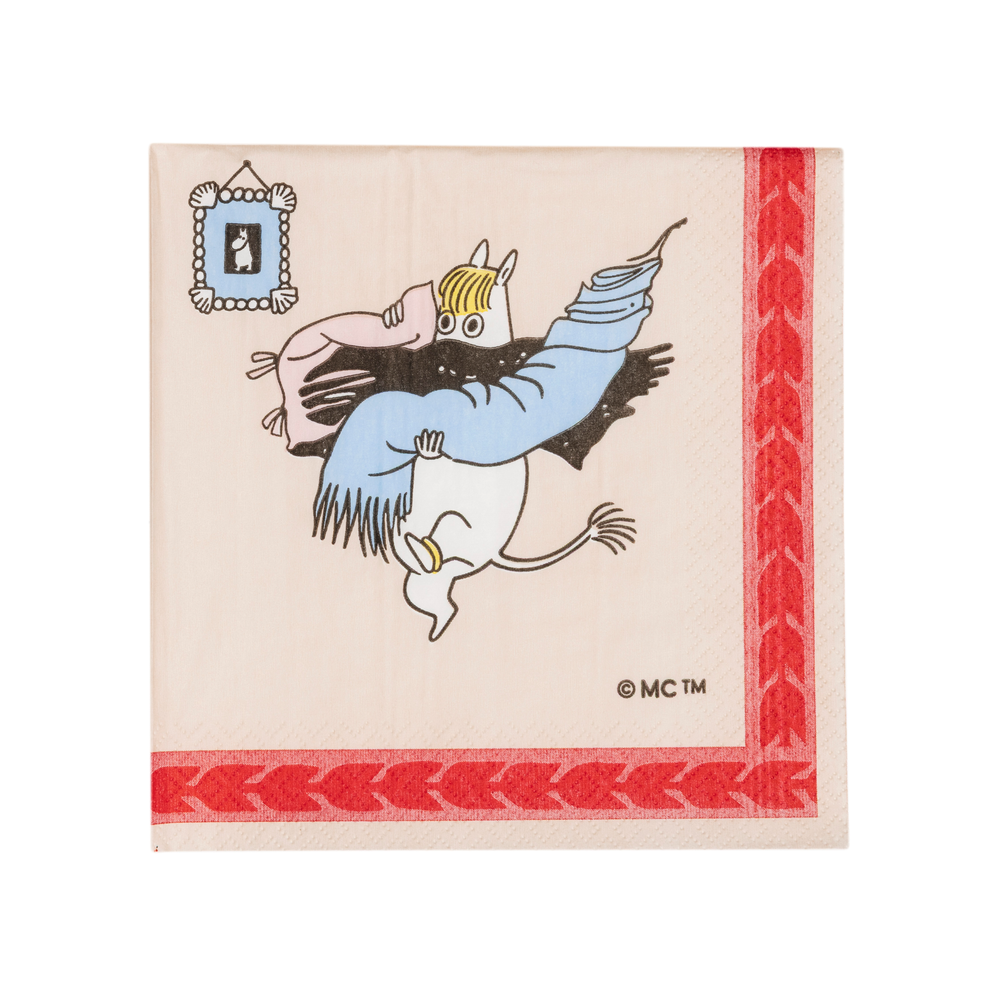 Moomin Holiday Rush Napkin 33cm - The Official Moomin Shop