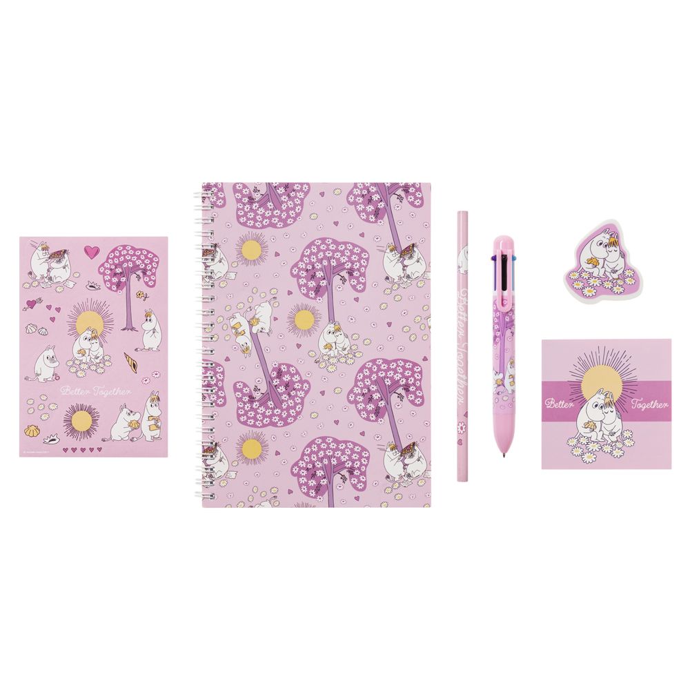 Moomin Sweethearts Stationery Set - The Official Moomin Shop