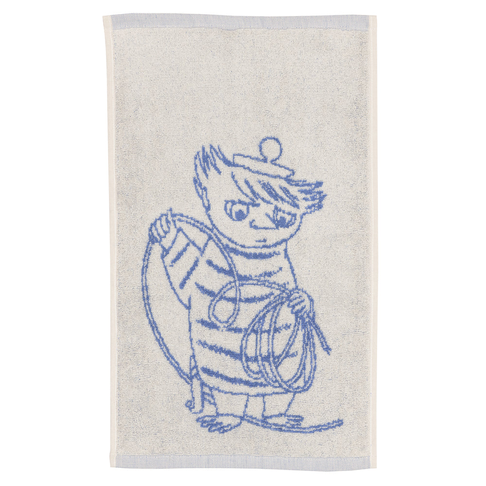 Too-Ticky Hand Towel 30x50cm Blue - The Official Moomin Shop