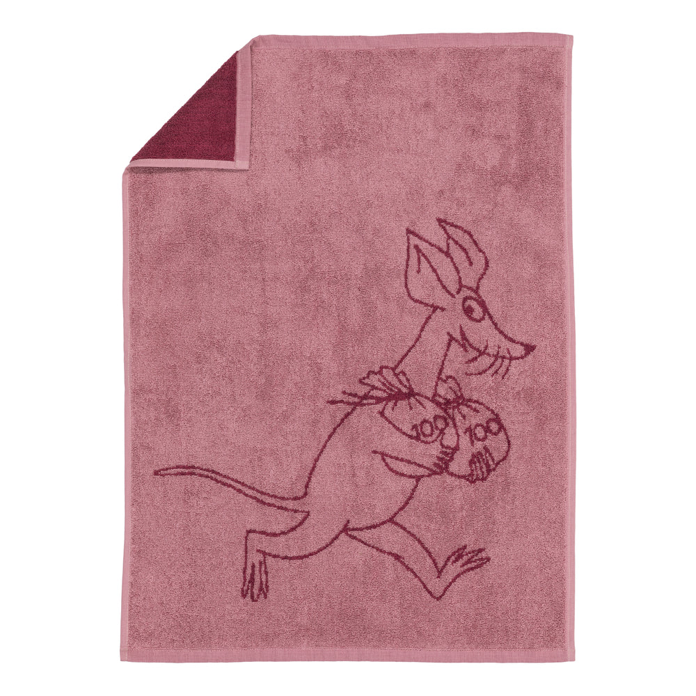 Sniff Hand Towel 50x70cm Mauve - The Official Moomin Shop