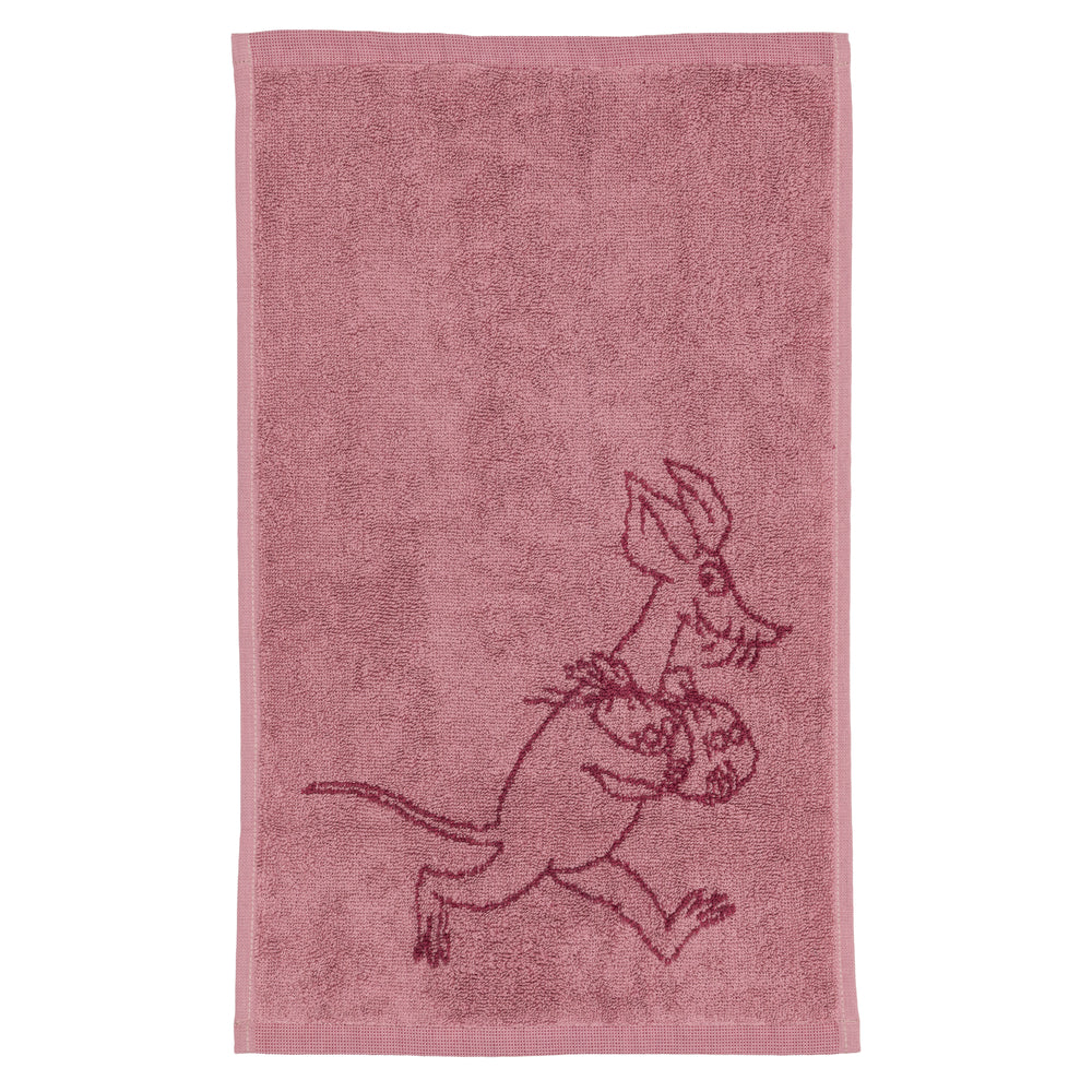 Sniff Hand Towel 30x50cm Mauve - The Official Moomin Shop