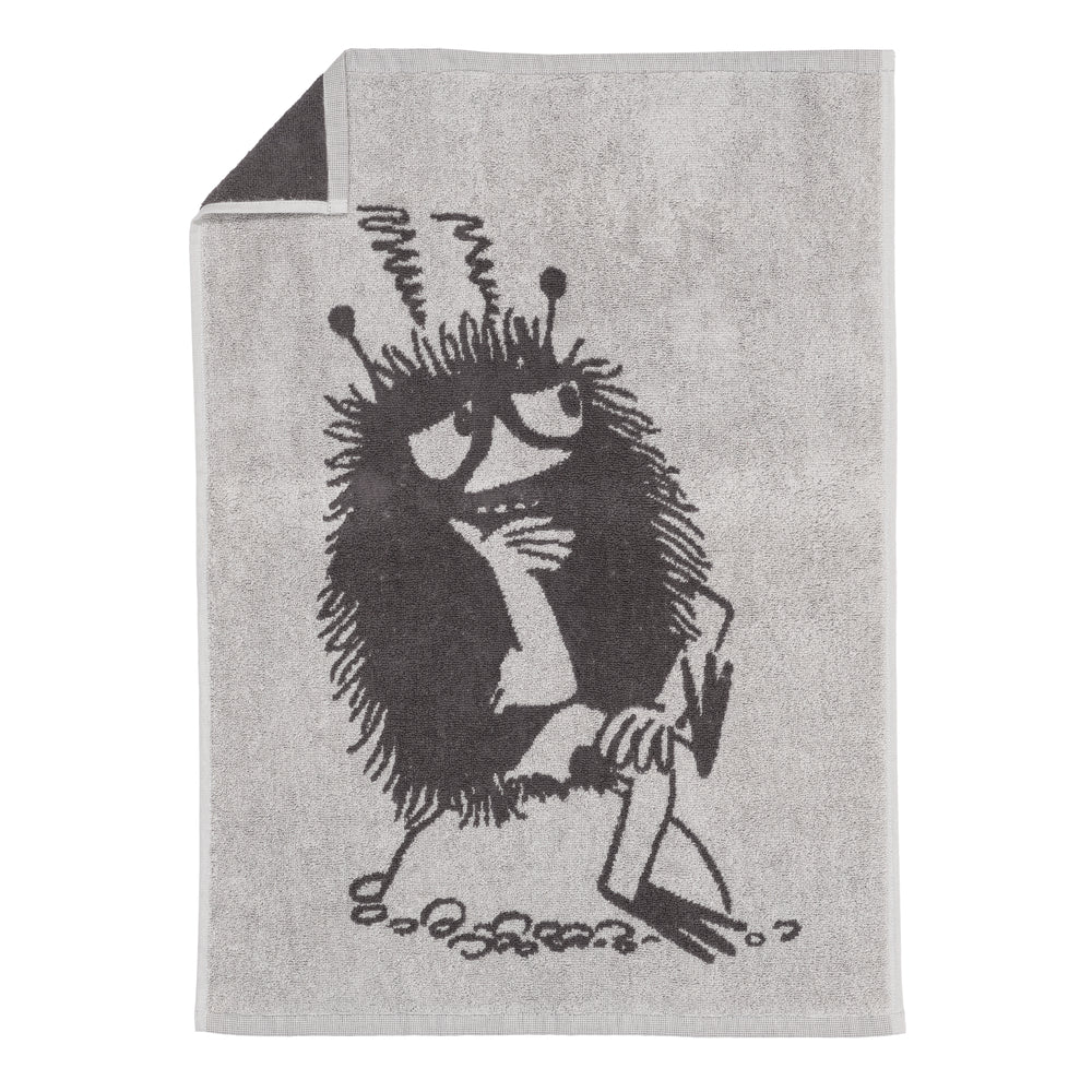 Stinky Hand Towel 50x70 Grey - The Official Moomin Shop