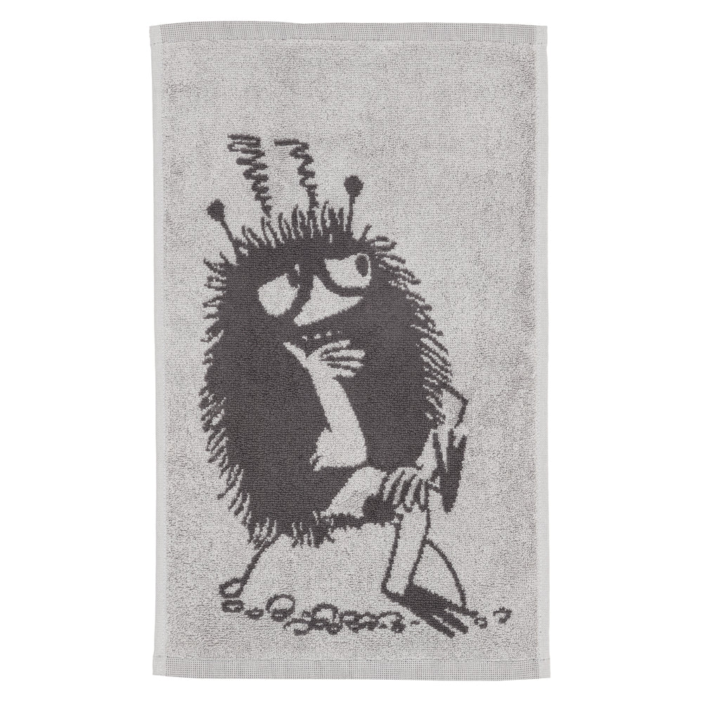 Stinky Hand Towel 30x50 Grey - The Official Moomin Shop