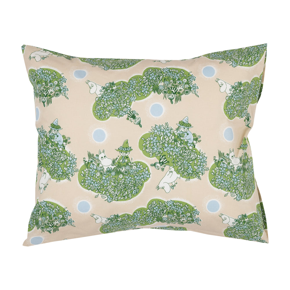 Moomin Always Together Bedset 150x210cm Green - The Official Moomin Shop
