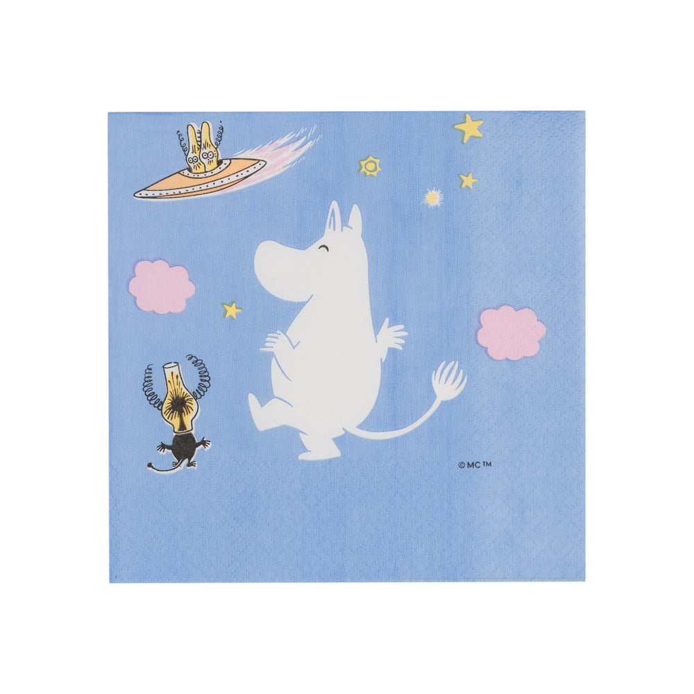 Moomin Space Adventure Napkin 33cm - The Official Moomin Shop