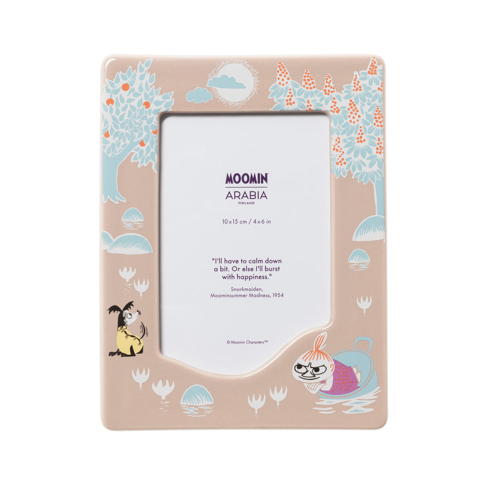 Moomin Under The Umbrella Photo Frame 10x15cm - The Official Moomin Shop