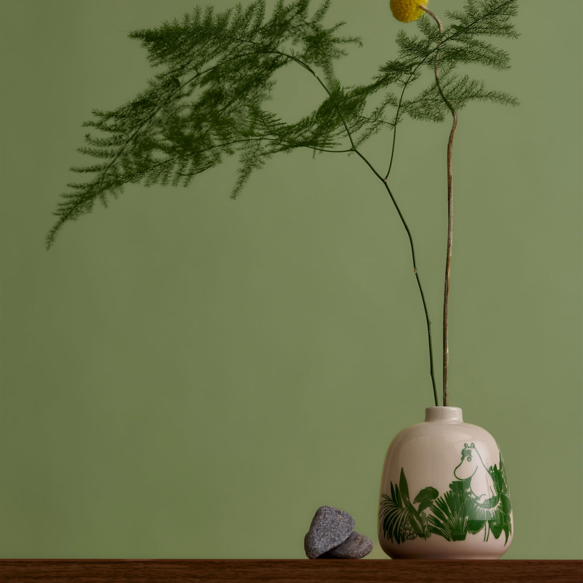 Moomin Mystical Forest Vase 8cm - The Official Moomin Shop