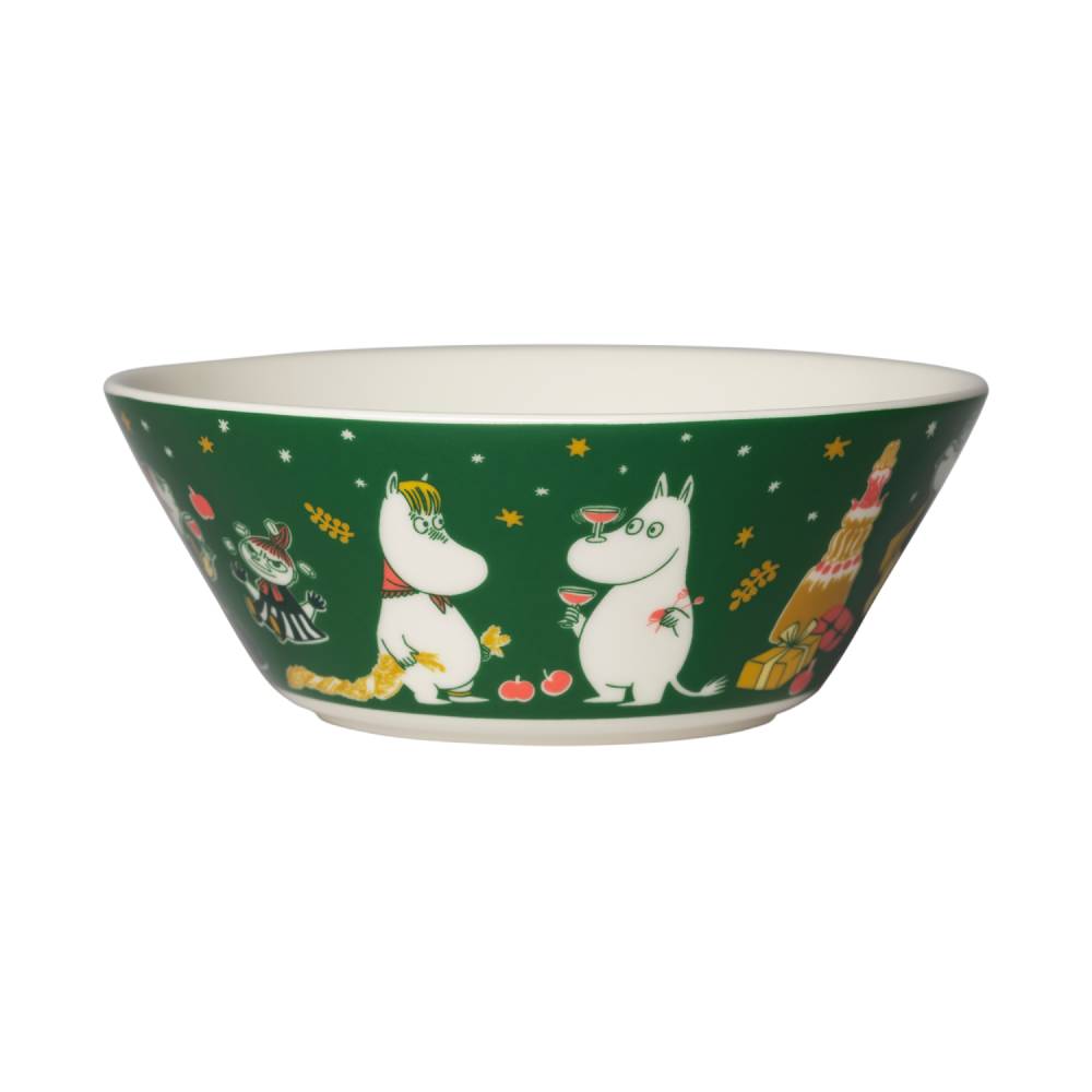 Moomin Gift Of Love Bowl 15cm Green - The Official Moomin Shop
