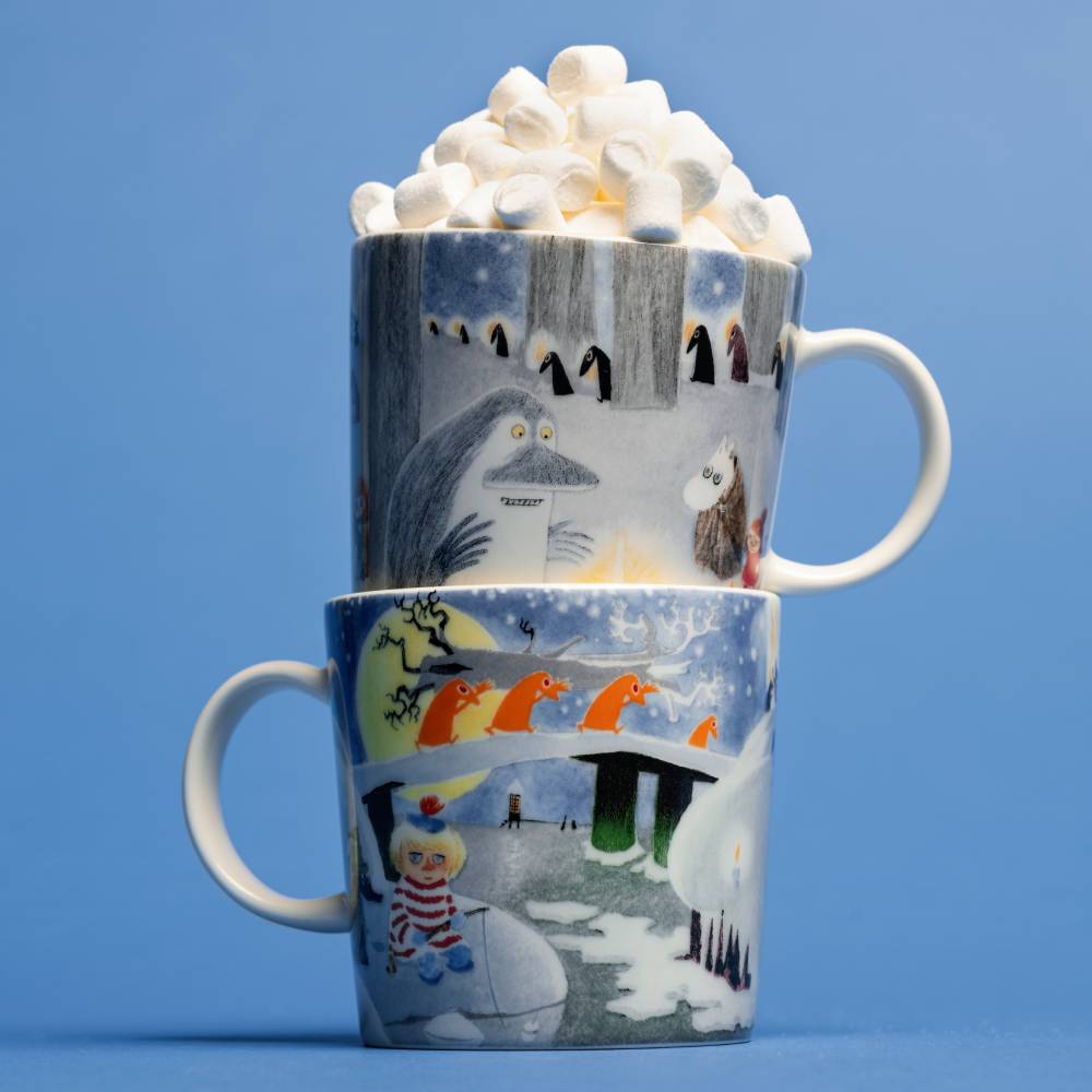 Moomin Winternight Glow Mug 0,3L - The Official Moomin Shop