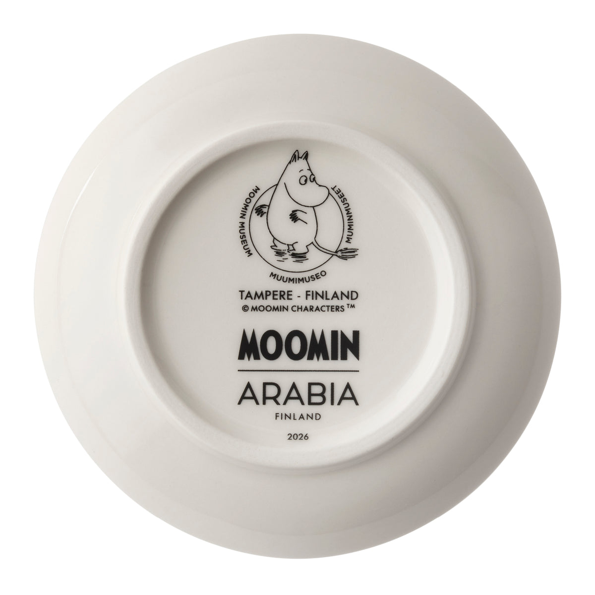 Moomin Winternight Glow Mini Plate 10,5cm 2pc - The Official Moomin Shop