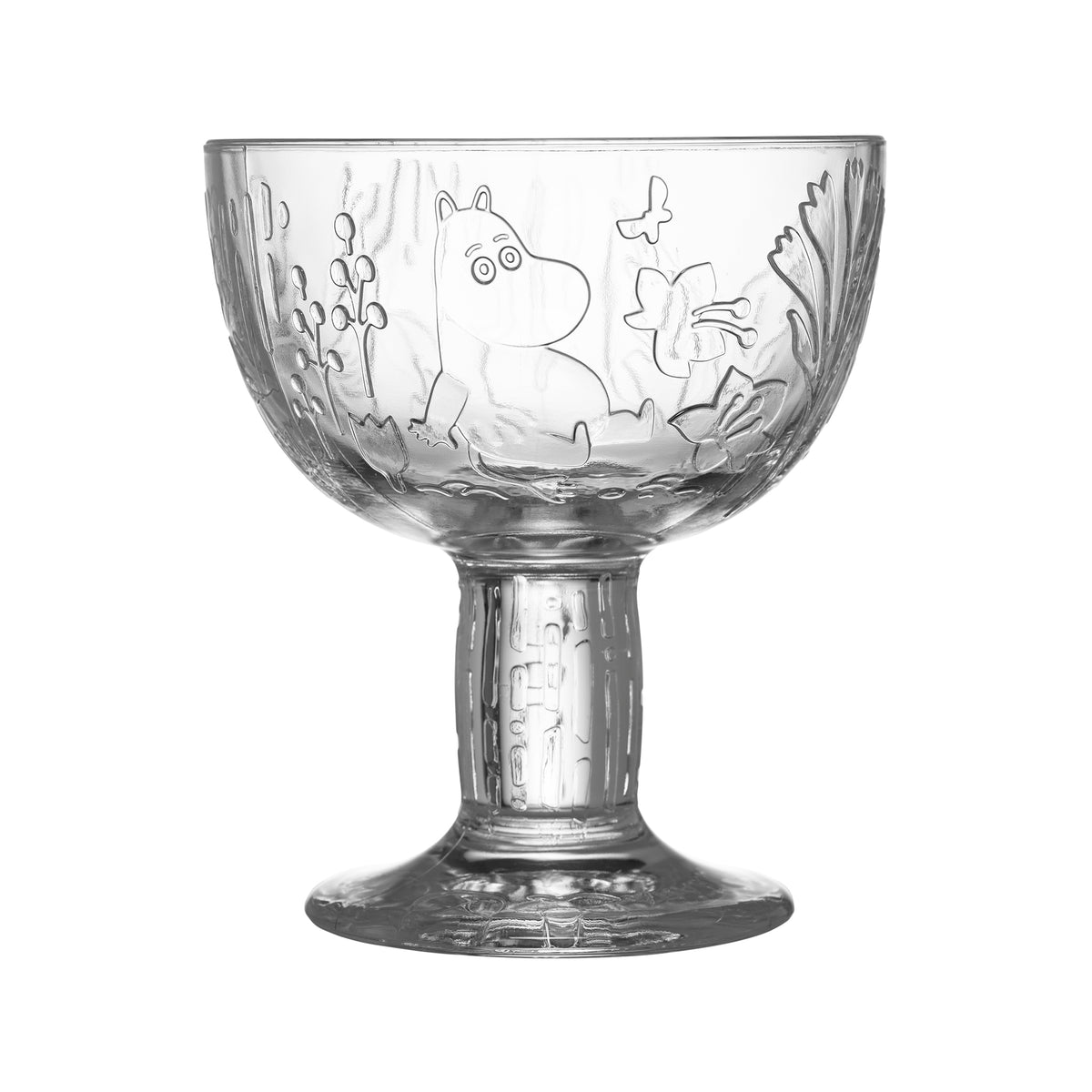 Moomin Mystical Forest Glass Serving Bowl - The Official Moomin Shop
