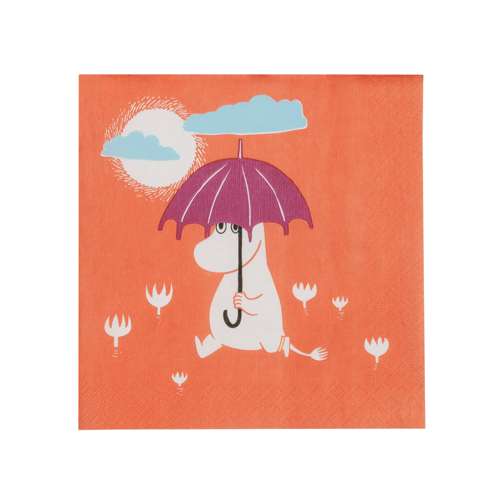 Moomin Under The Umbrella Napkin 33cm - The Official Moomin Shop