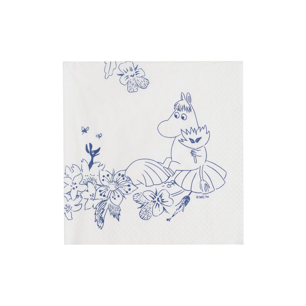 Moomin Haru Paper Napkins 33cm - The Official Moomin Shop