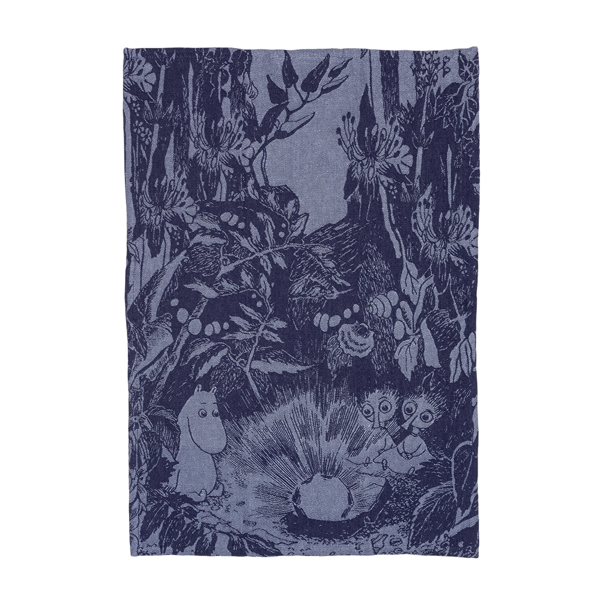 Moomin Mystical Forest Kitchen Towel Blue - The Official Moomin Shop
