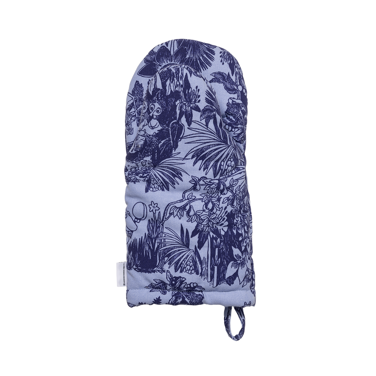 Moomin Mystical Forest Oven Mitt Blue - The Official Moomin Shop