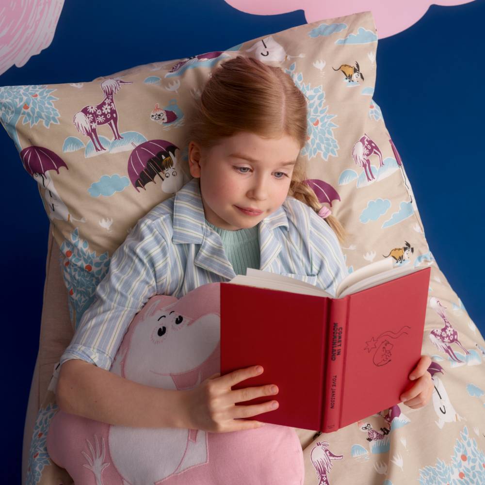 Moomin Under The Umbrella Bedset - The Official Moomin Shop