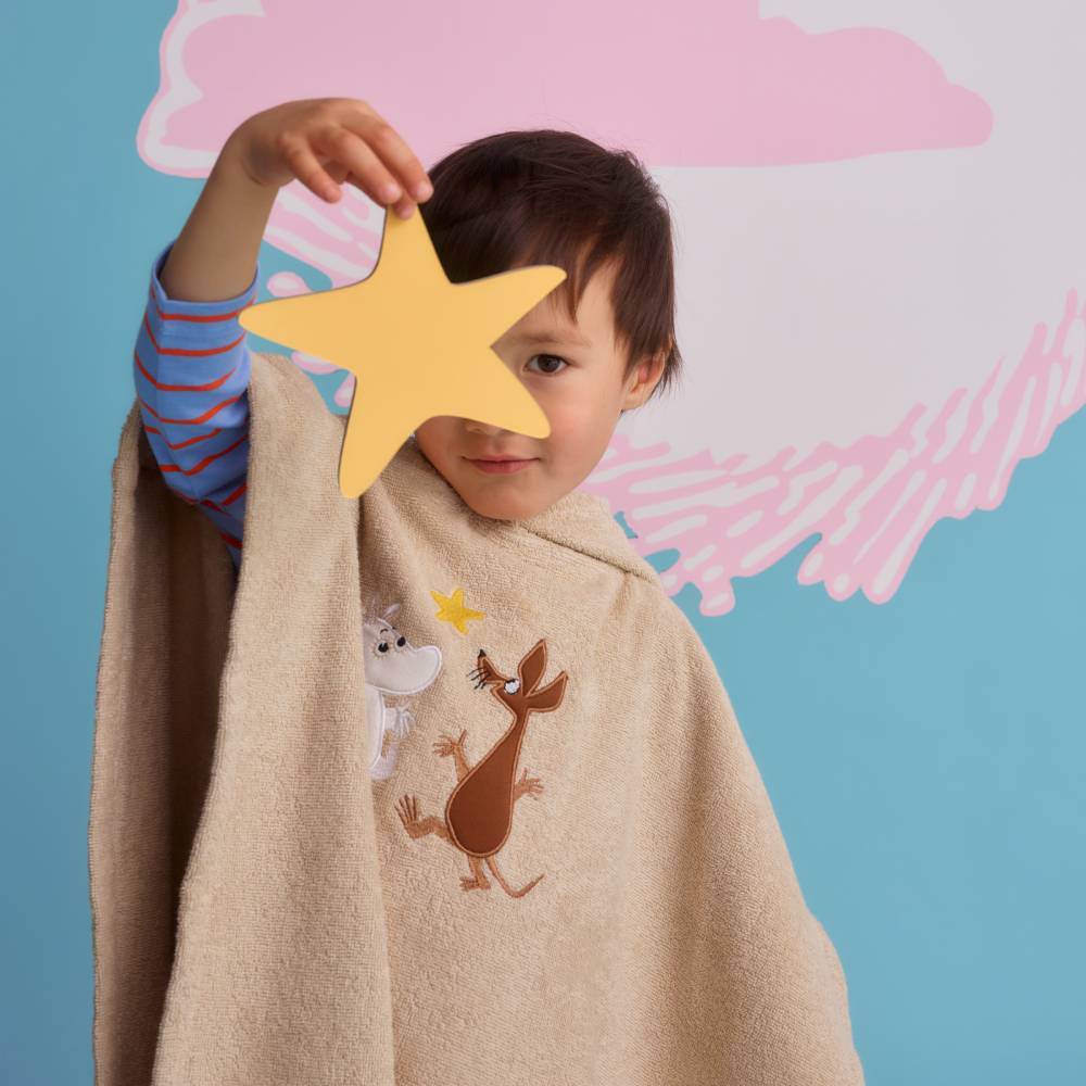 Moomin Space Adventure Kids Bath Poncho - The Official Moomin Shop